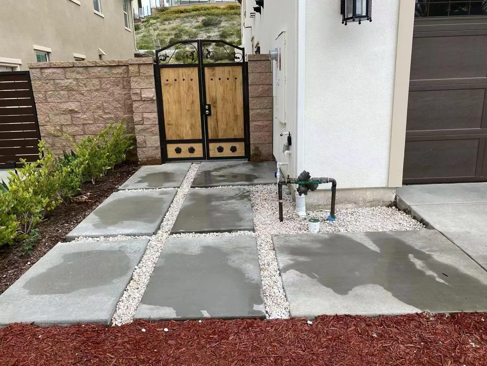 Front Entrance & Pathway